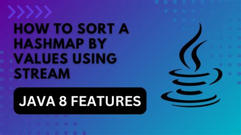 sort hashmap by value java.